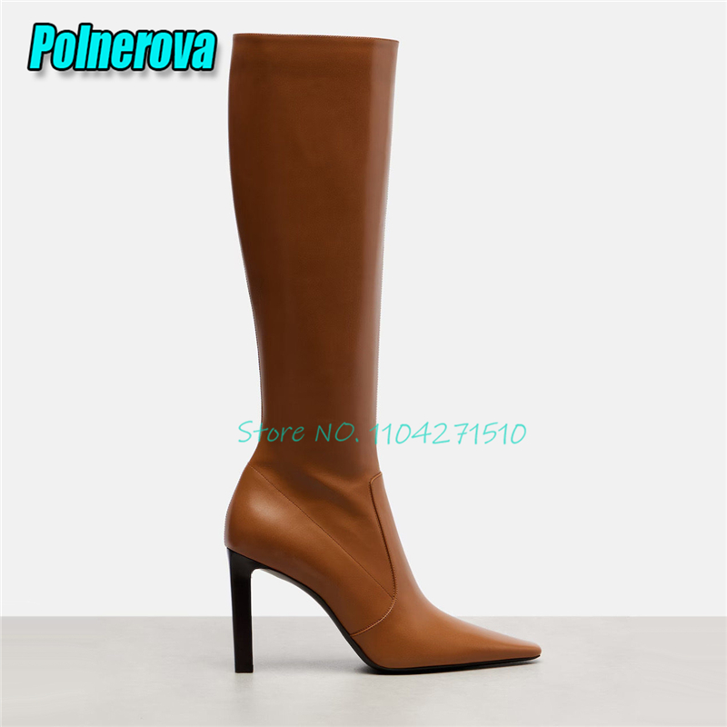 Street Fashion Runway - Streetstyle spitse pumps met dikke hak,