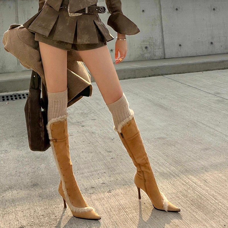 Street Fashion Style Youtube - Scherpe, puntige modelaarzen voor dames 2026
