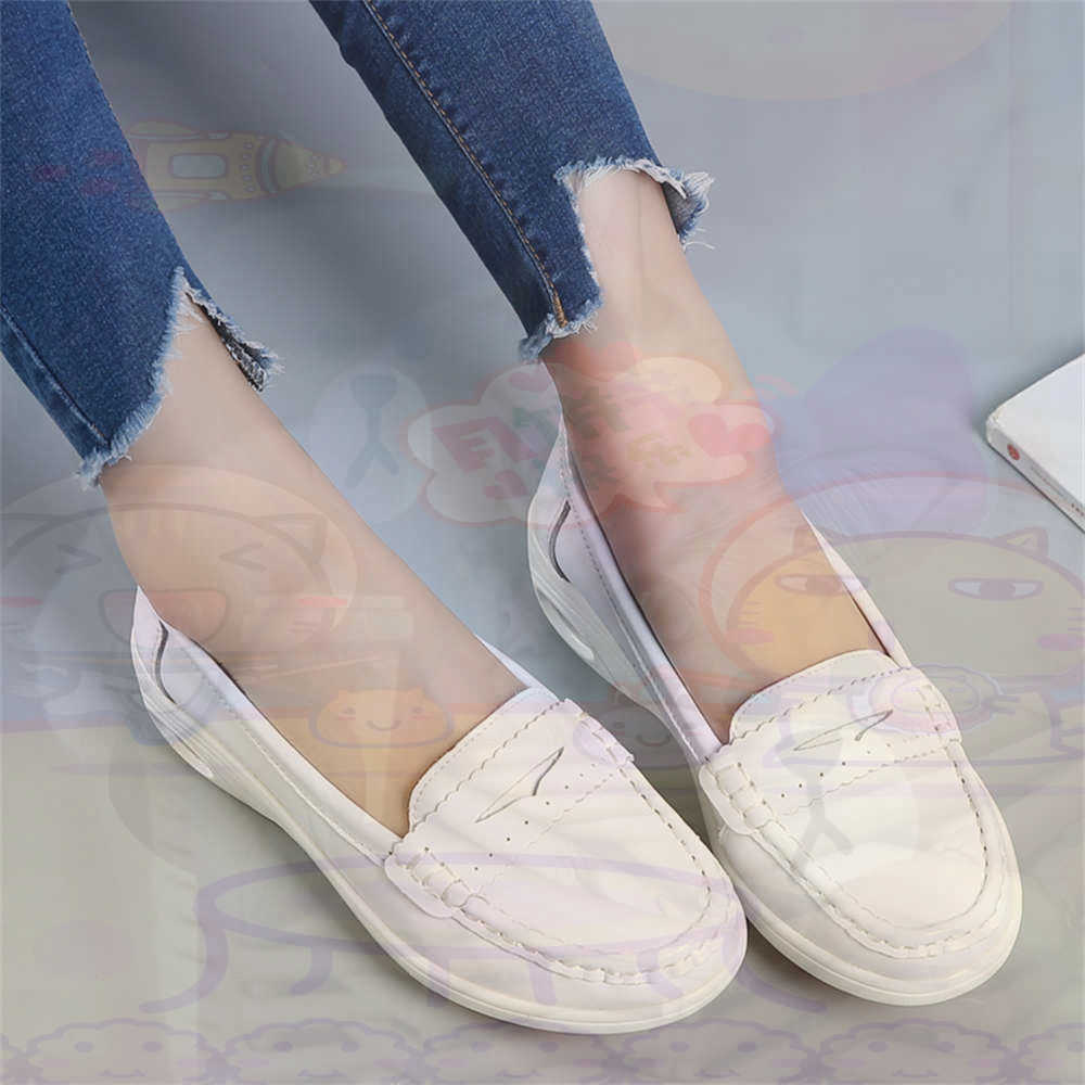 Street Fashion Vietnam - Zachte instapper dames grote maat schoenen