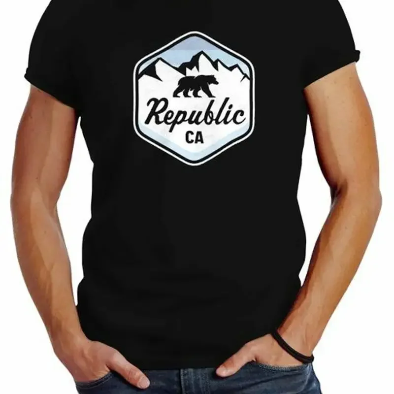 Street Fashion California - Mens Republic California Bear Mountains Wapen