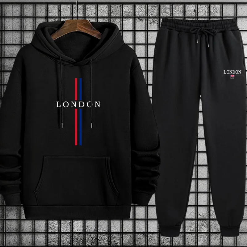Street Fashion London 2026 - 2026 London Fashion Heren Loungewear Set