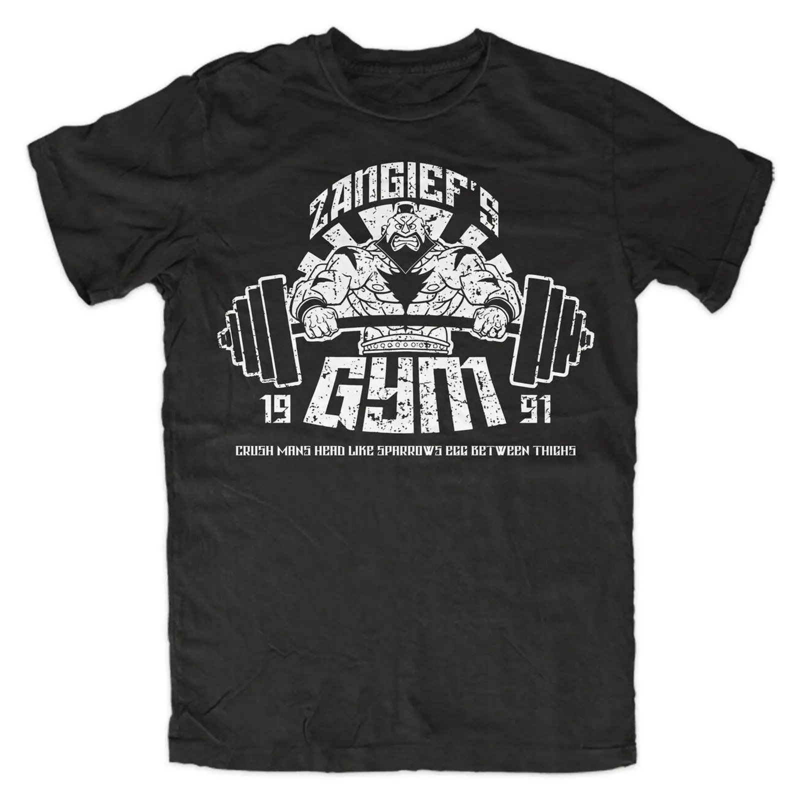 Street Fashion Russia - Zangief's Gym 2 T-shirt Gamer Ryu