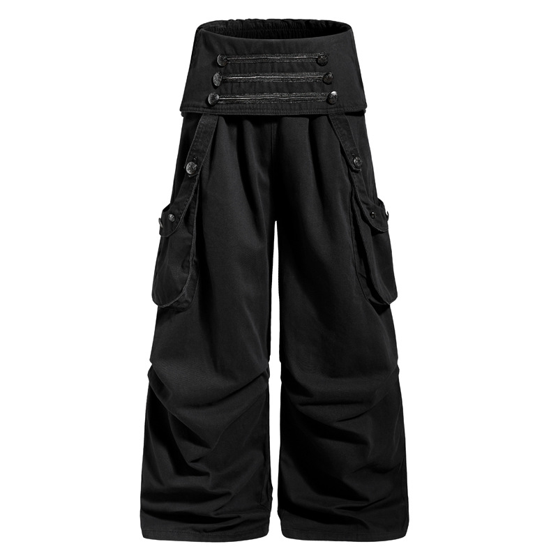 Cargo Pant Wide - Herenschoenen Cargo Hip Hop Broeken Met