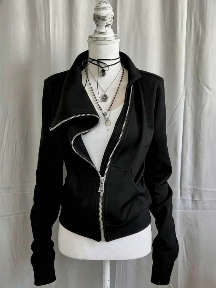 Grijs namaakbont wol dubbele r - Street Fashion Zip Up Hoodie recensie en prijs