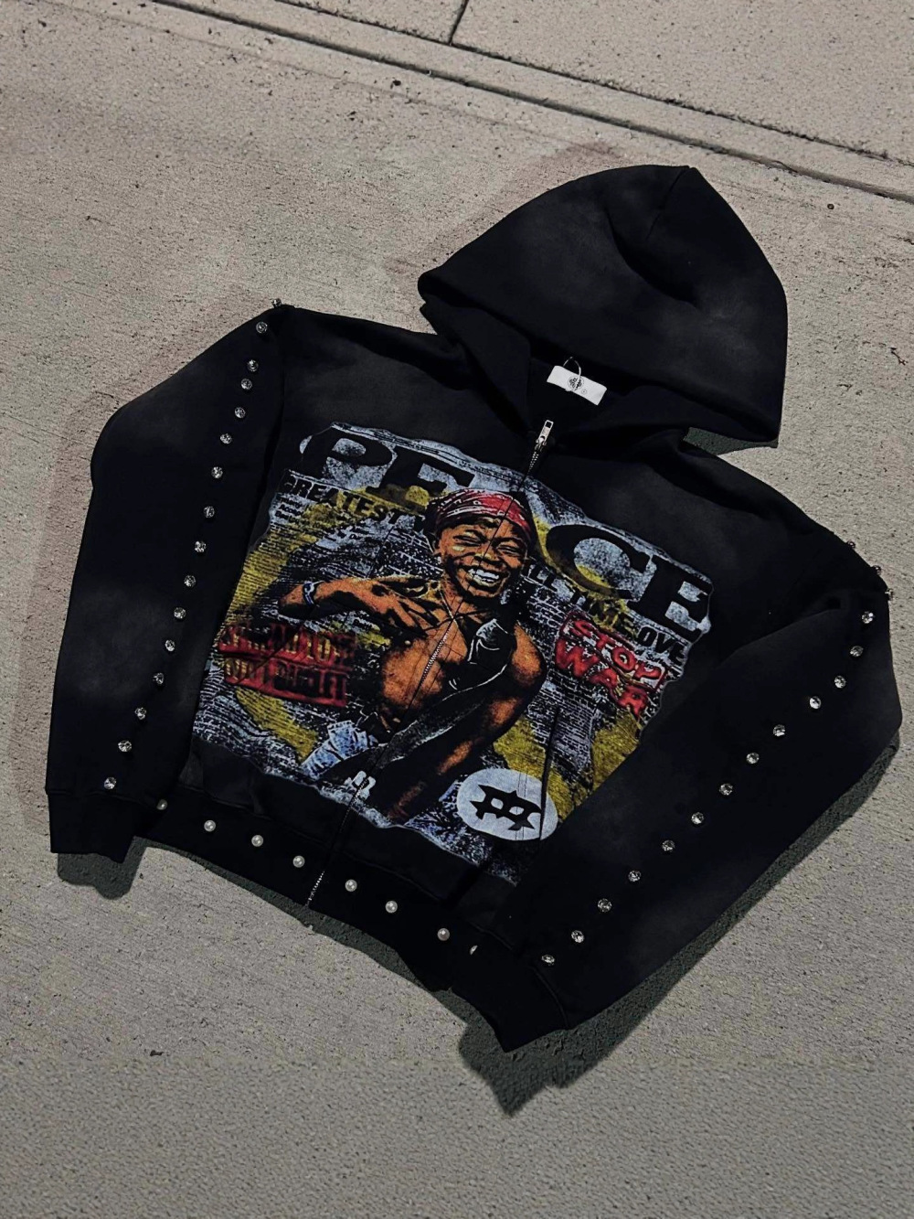 2026 nieuwe Amerikaanse hiphop - Street Fashion Zip Up Hoodie recensie en prijs