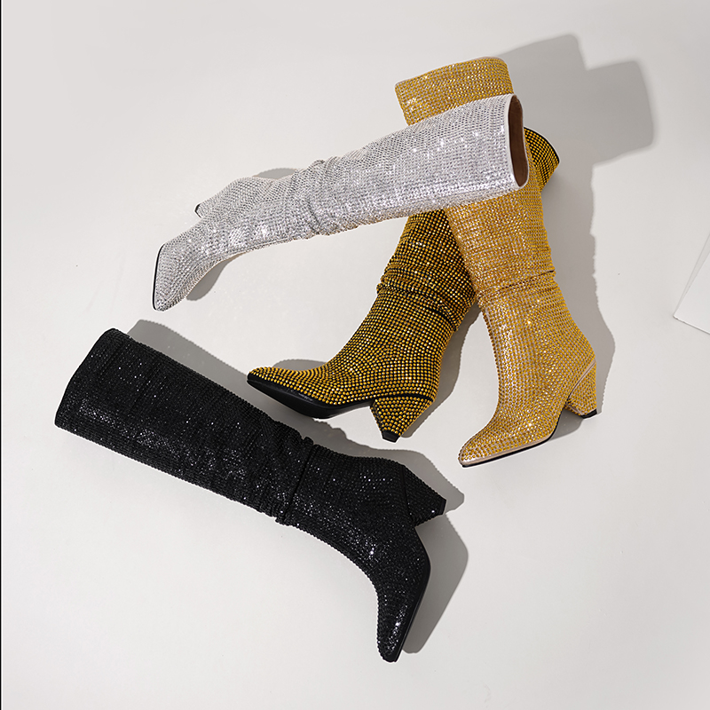 Mode Spike Hakken Kristal Lang - Street Fashion Dress recensie en prijs
