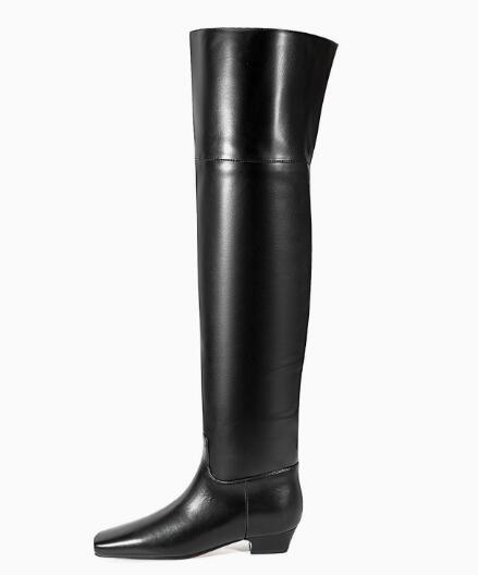 Zwarte matte leren laarzen met - Street Fashion Style Youtube recensie en prijs