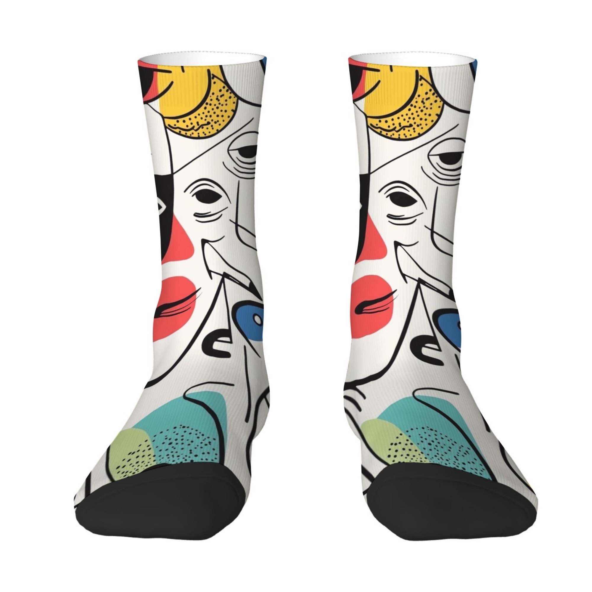 Picasso-stijl abstracte print  - Street Fashion Style Youtube recensie en prijs