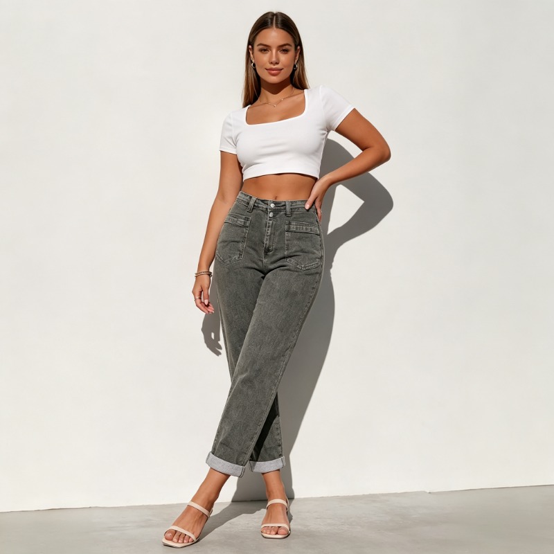 Dames Plus Size Amerikaanse Hi - Street Fashion Jeans recensie en prijs