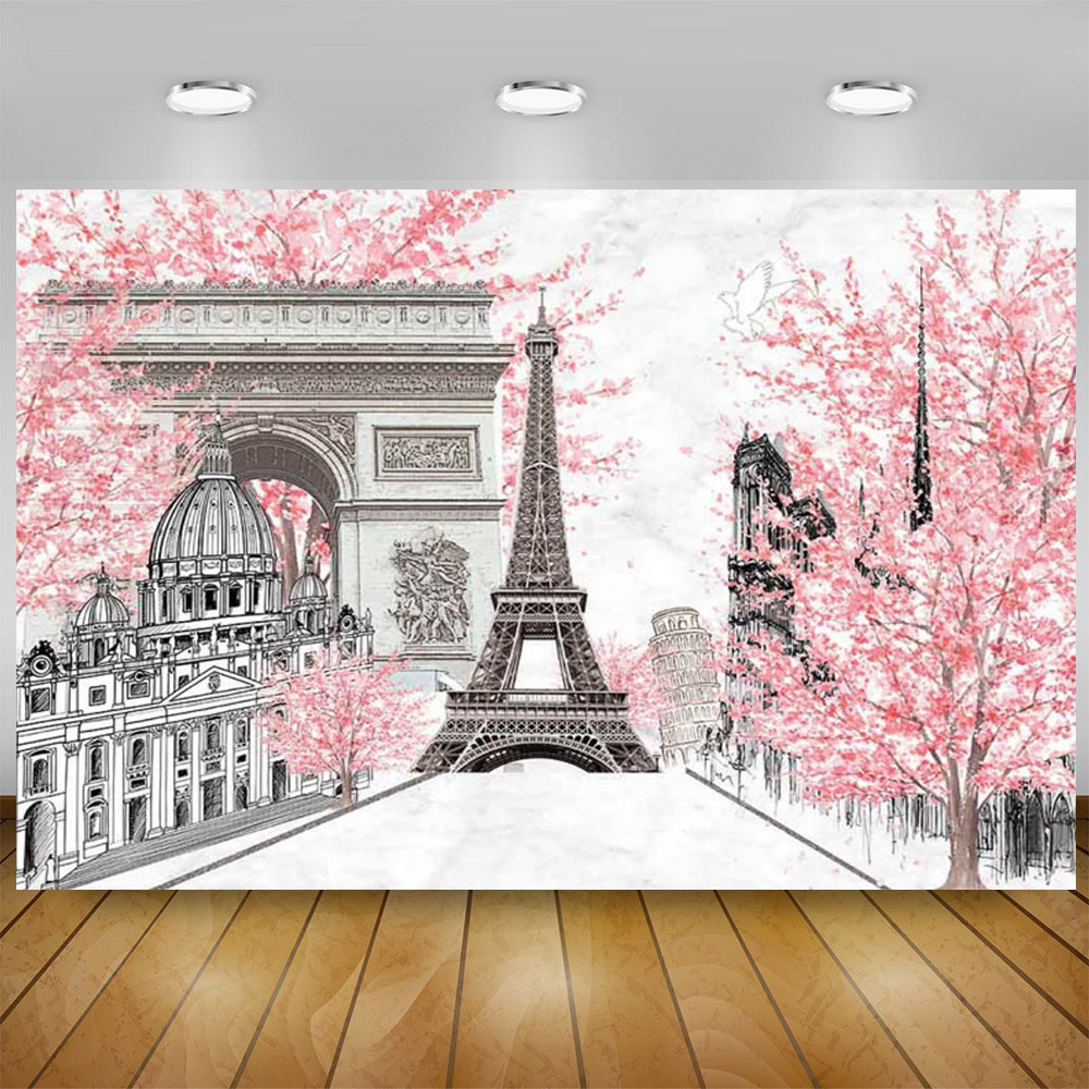 Mode Roze Parijs Eiffeltoren T - Street Fashion Events recensie en prijs