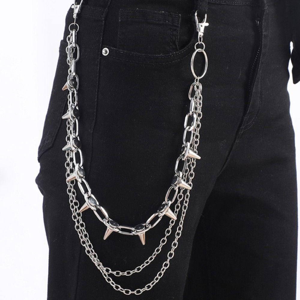 Unisex hiphop punk rock metal  - Street Fashion Jeans recensie en prijs