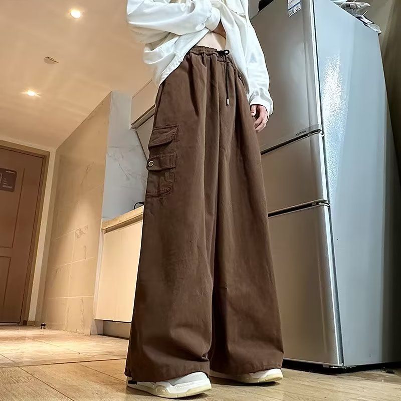 Nieuwe lente zomer heren retro - Cargo Pant Wide recensie en prijs