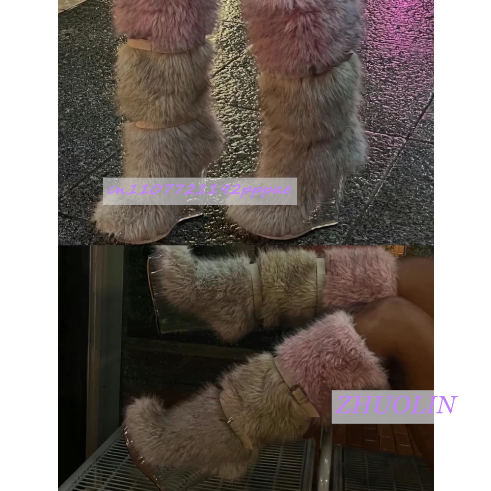 Winter Gradiënt Harige Transpa - Street Fashion Runway recensie en prijs