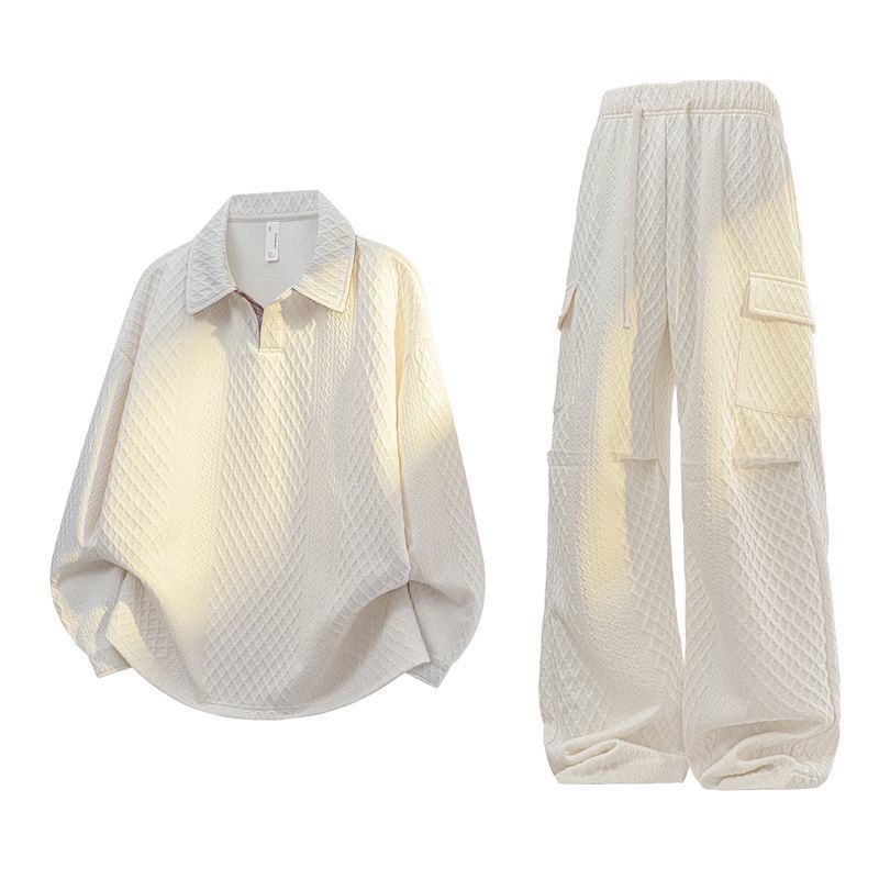 Unisex Jacquard Ruitjes Polo S - Cargo Pant Wide recensie en prijs