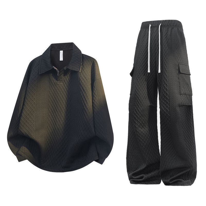 Unisex Jacquard Ruitjes Polo S - Cargo Pant Wide recensie en prijs