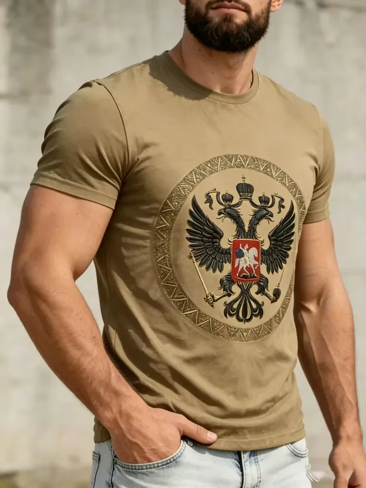 Russische vlag 3D-print T-shir - Street Fashion Russia recensie en prijs