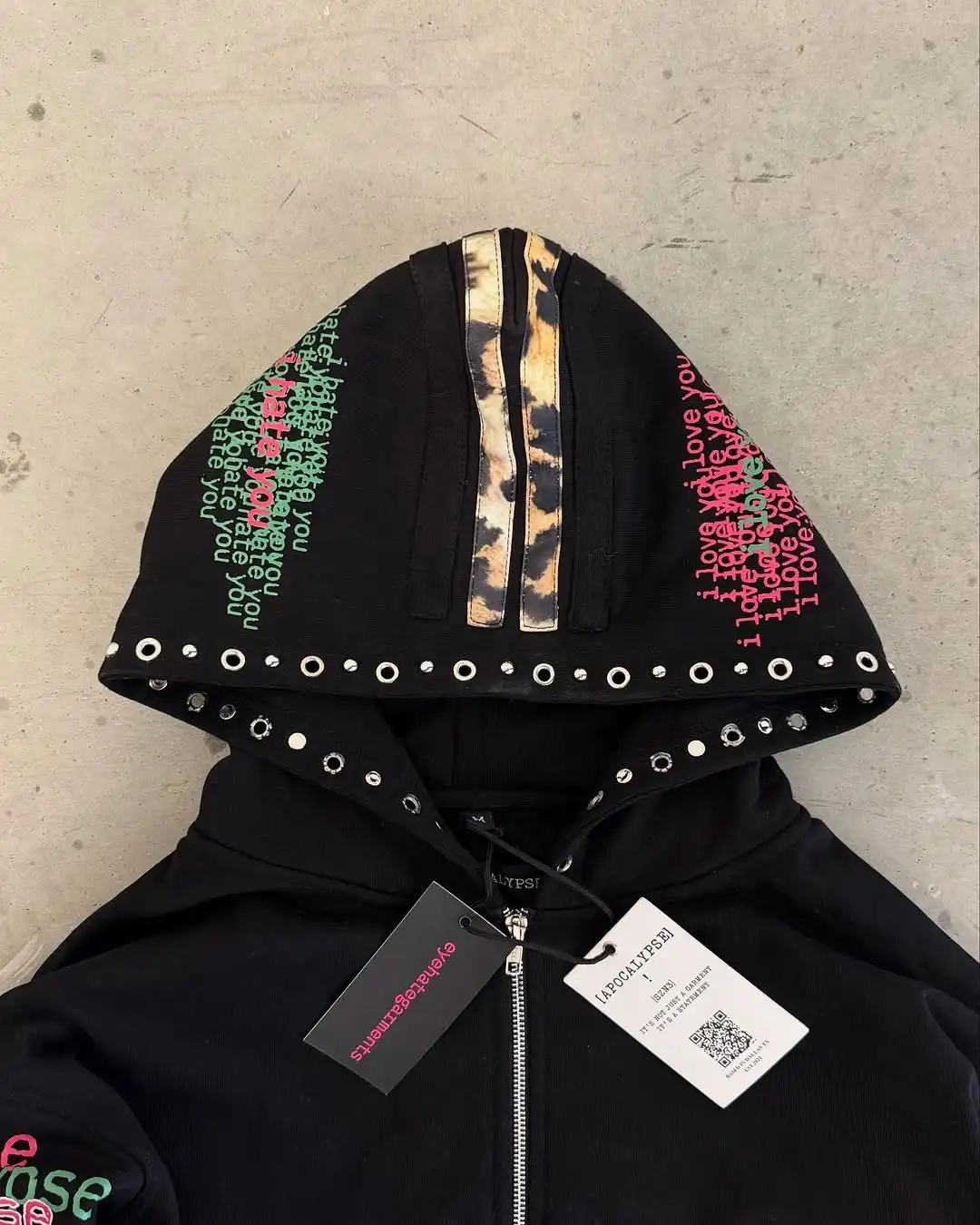 Eyehategarment Street Fashion  - Street Fashion Zip Up Hoodie recensie en prijs