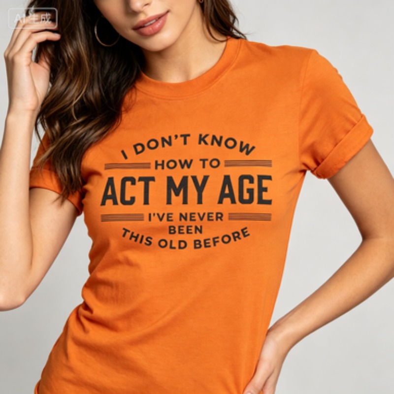 Casual Daily Wear T-shirt met  - Street Style Fashion Quotes recensie en prijs