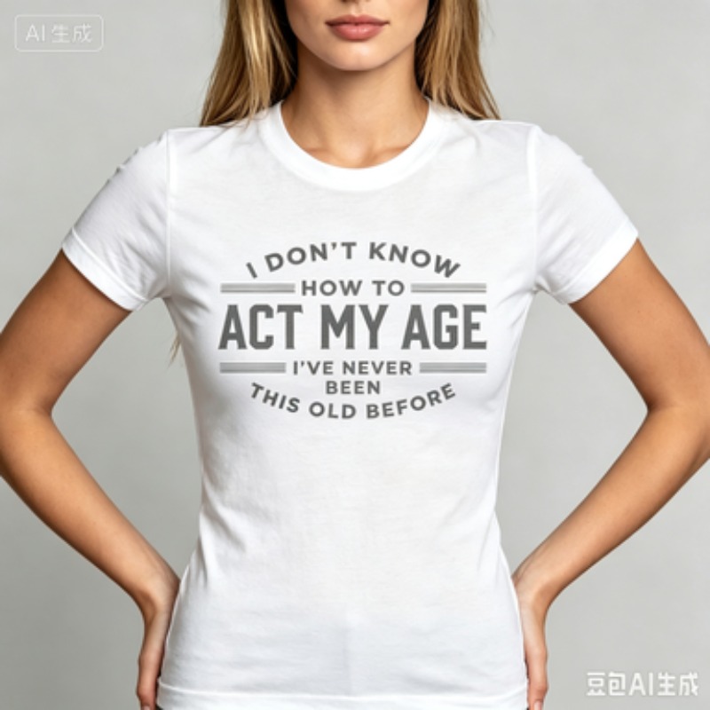 Casual Daily Wear T-shirt met  - Street Style Fashion Quotes recensie en prijs