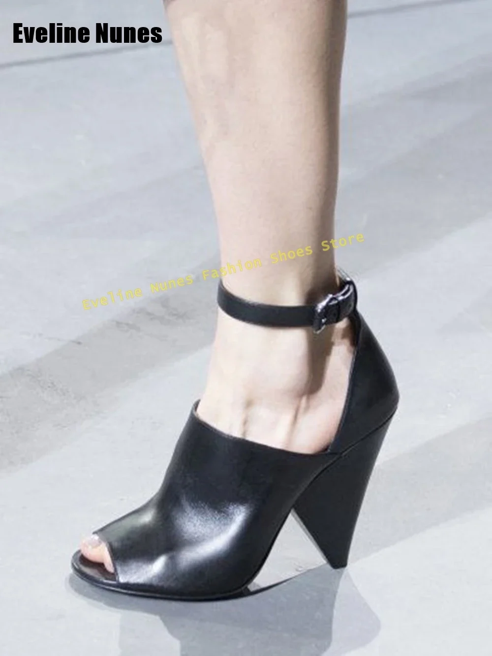 Vrouwen Runway Show Pumps Peep - Street Fashion Runway recensie en prijs