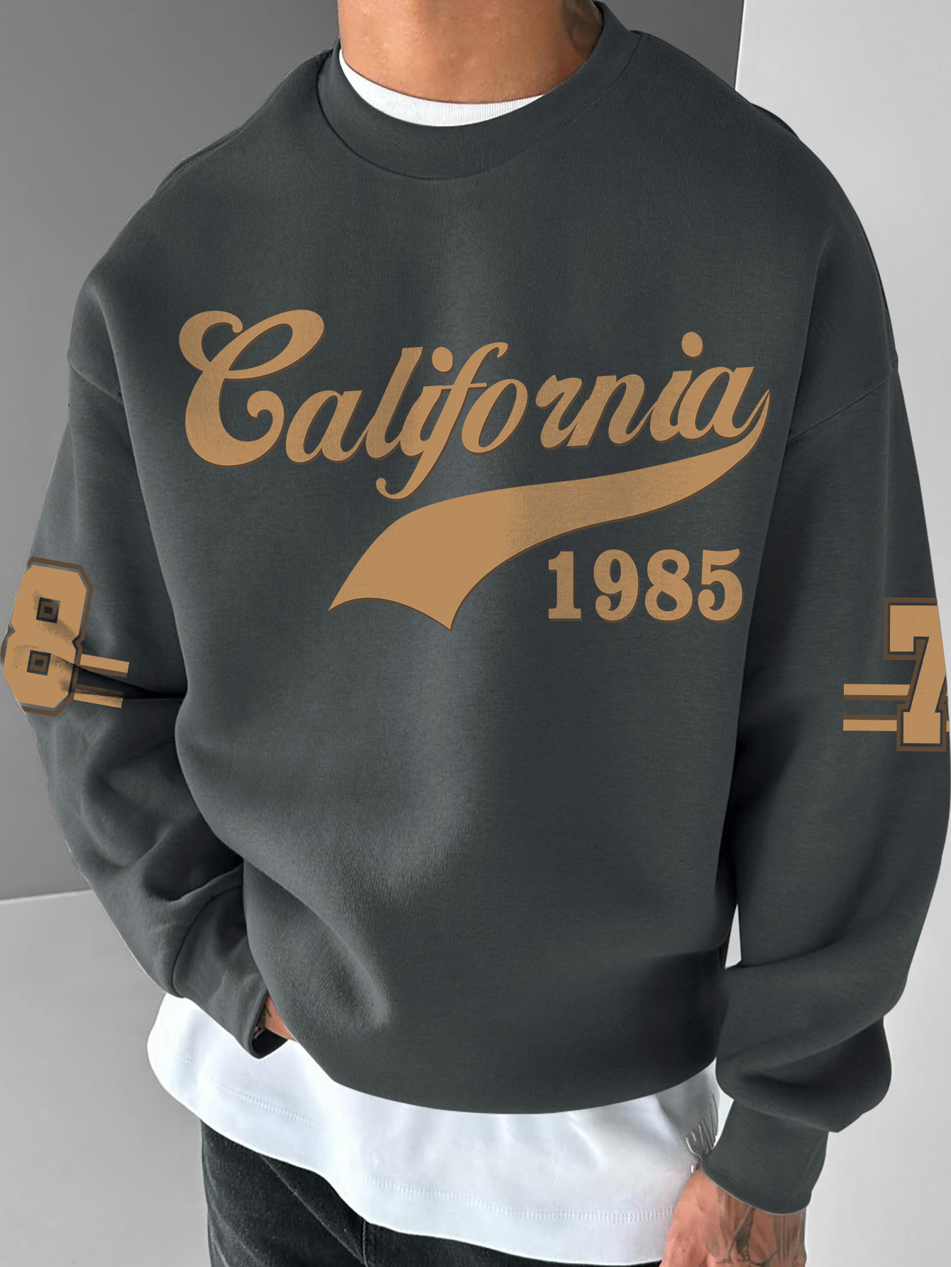 Heren Dames Mode Sweatshirt, C - Street Fashion California recensie en prijs